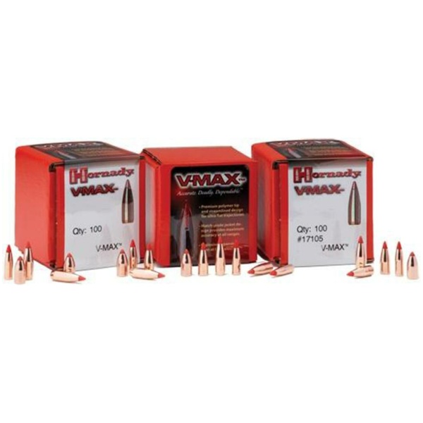 Hornady V-MAX Bullets .30 cal .308" 110 gr V-MAX 100/ct