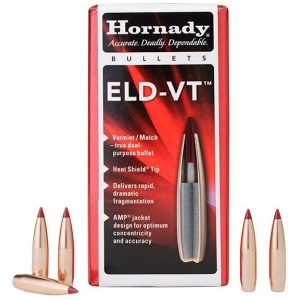 Hornady ELD-VT Rifle Bullets 6mm .243" 80gr 100/ct