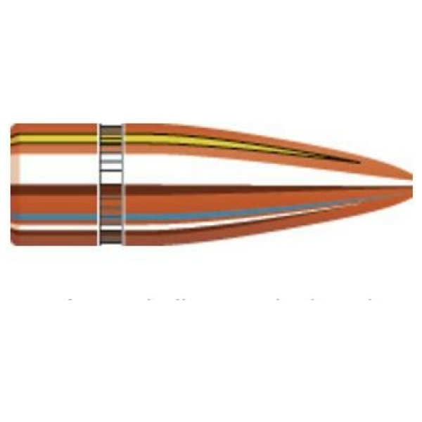 Hornady Traditional / FMJ Bullets .30 cal .308" 125 gr HP 100/Box