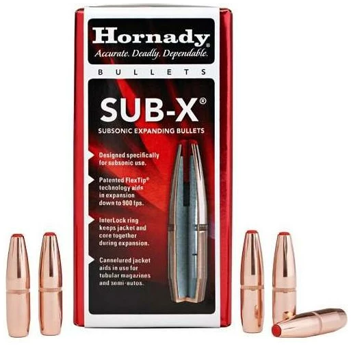 Hornady SUB-X Bullets 7.62X39 .3115" 255 gr 100/rds
