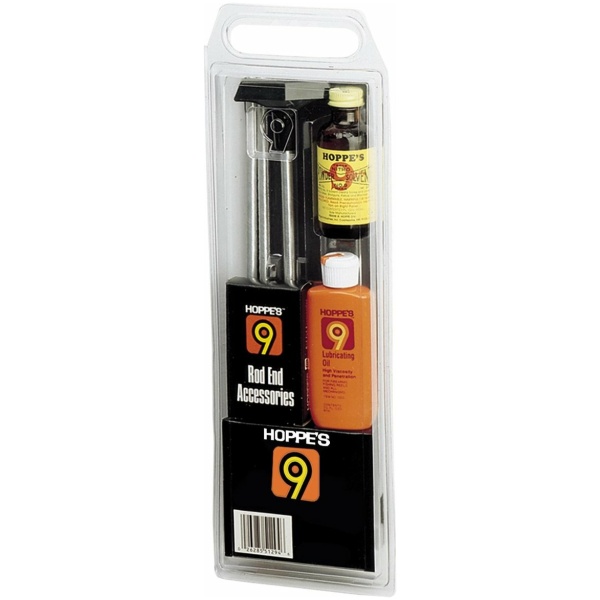 Hoppe's Clamshell Cleaning Kit with Steel Rod - .17/.204 Caliber HMR