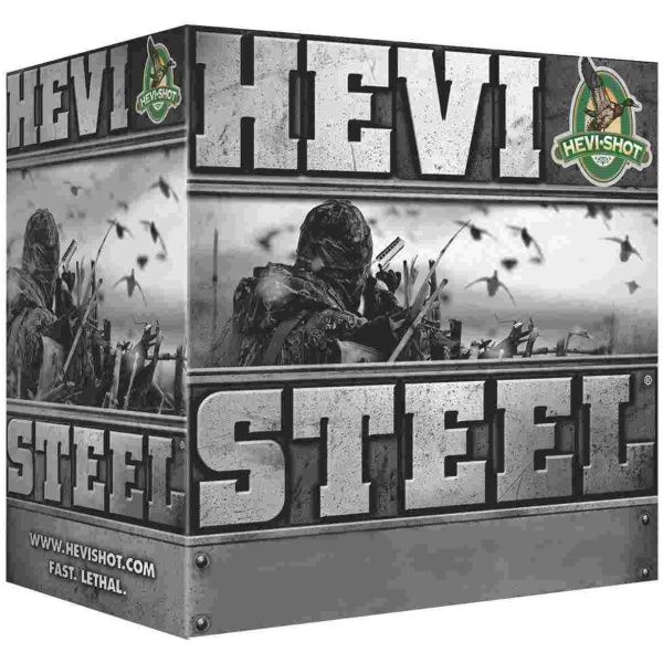 HEVI-Shot HEVI-Steel Shotshells 12 ga 3" 1-1/4 oz 1500 fps #1 25/Box