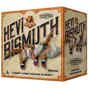 HEVI-Shot HEVI-Bismuth Upland Shotshells 12ga 2-3/4" 1-1/4oz 1400 fps #5 25/ct