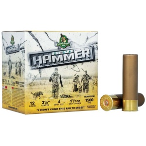 HEVI-Shot Hevi-Hammer Shotshell 12ga 3.5" 1.5oz 1500 fps 4 25/ct