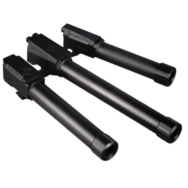 SilencerCo Threaded Barrel for Glock 17L 9mm Luger 1/2x28 6.5" Black