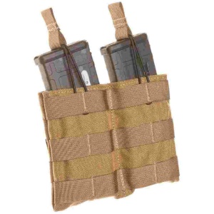 TacShield Double Speed Load Rifle Molle Pouch-Coyote