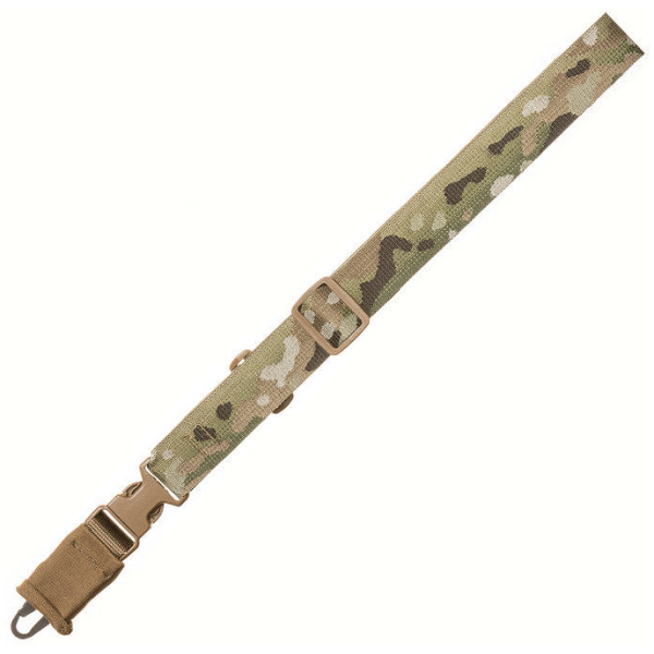 TacShield CQB 1-Point Sling 1.5" Multi-Cam Black with HK Snap Hook