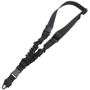 TacShield Shock Sling Single Point 1.25" Black with Double QRB