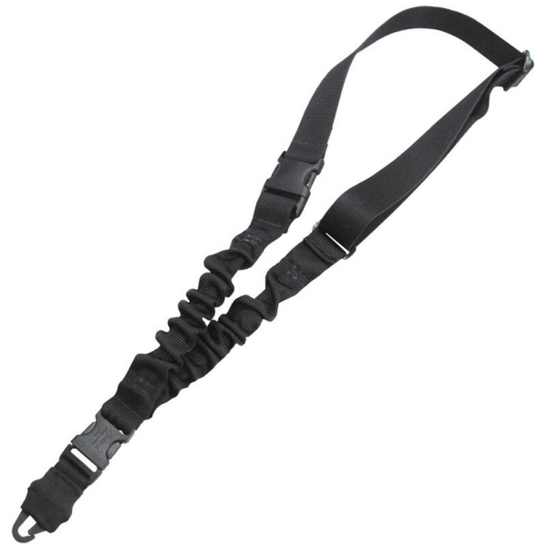 TacShield Shock Sling Single Point 1.25" Black with Double QRB