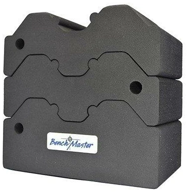Benchmaster Weapon Rack Adjustable 3 Piece Bench Block