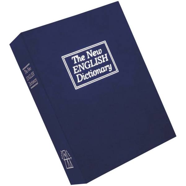 Bulldog Cases Deluxe Diversion Book Safe Blue