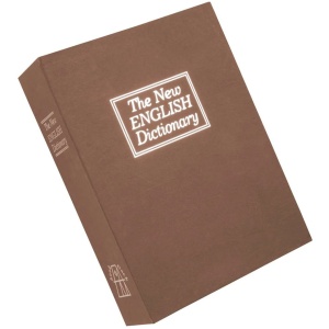 Bulldog Cases Deluxe Diversion Book Safe Brown