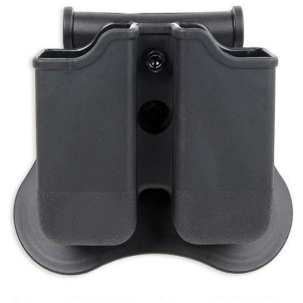 Polymer mag holder w/paddle - ambi Fits Glock 17-19-22-23-26-27-31-32-33-34