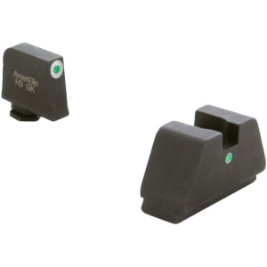 Ameriglo 3XL Tall Green Tritium White Outline Front Tritium Dot Rear Glock