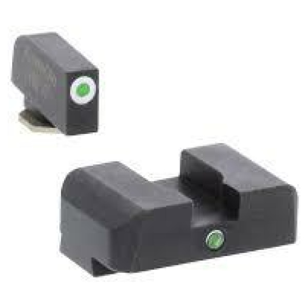 GreenTritium Outline LimeGreenLumi/Green Single Dot for Glock Gen5