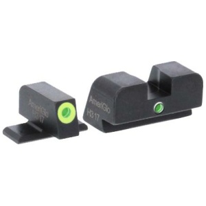 Green Tritium Lime Green Lumi Outline/Green Single Dot for Sig #8 height