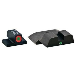 Green Tritium Outline Orange/Green Single Dot for S&W M&P