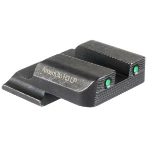 Ameriglo 2-Dot Tritium Rear Handgun Sight for S&W M&P Shield (Excludes EZ) Green with Black