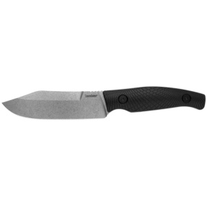 Kershaw Camp 5 Fixed Knife 4-3/4" Clip Point Blade Black