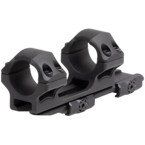 Leapers 1-Piece UTG ACCU-SYNC QR Cantilever Mount 1" Medium 34mm Offset - Matte Black