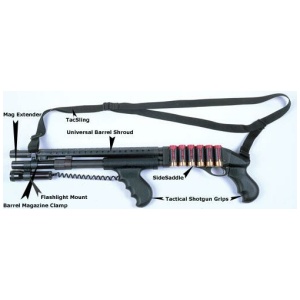 TacStar SideSaddle Shotshell Carrier - Win .1200 .1300 FN TPS