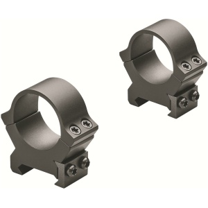 Leupold 2-Piece Precision-Fit PRW2 Weaver-Style Permanent Rings 1" High - Matte Black