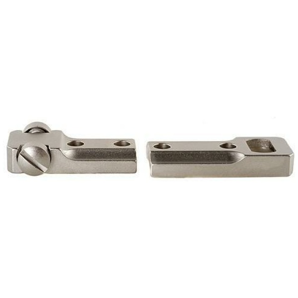 Leupold 2-Piece Standard Steel Base - Remington 700 Reversible Rear (RVR) Silver