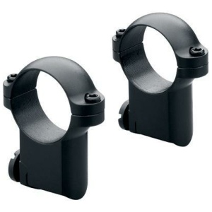 Leupold 2-Piece Solid Steel Ringmounts - Ruger No. 1 & 77/22 30mm High Gloss Black