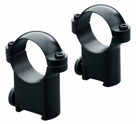 Leupold 2-Piece Solid Steel Ringmounts - Sako 30mm Super High Matte Black