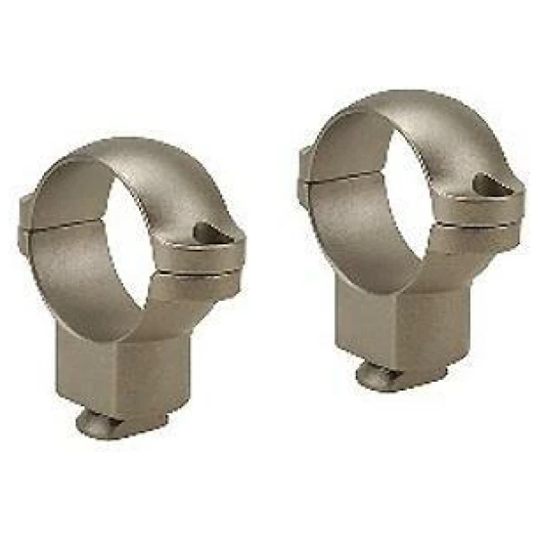 Leupold 2-Piece Dual Dovetail Rings - 1" High Silver