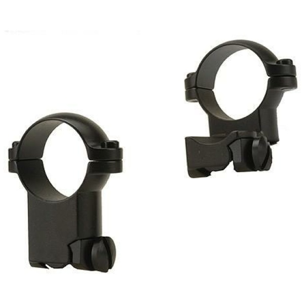 Leupold 2-Piece Extension Ringmounts - Ruger M77 1" High Matte Black - Ruger M77 1" Super High Matte Black