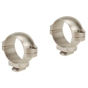 Leupold 2-Piece Dual Dovetail Rings - 1" Low Silver