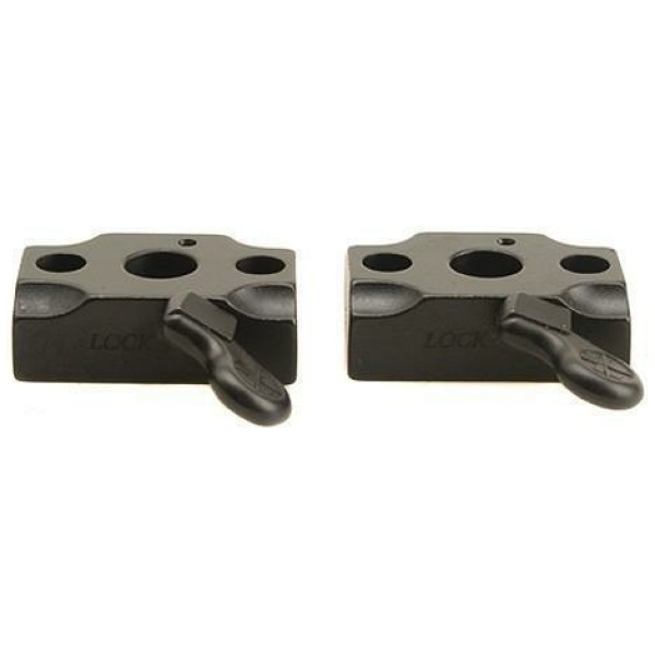 Leupold 2-Piece Quick Release (QR) Base - Steyr/Mannlicher Matte Black