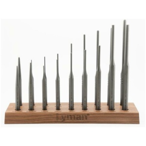 Lyman Armorers 18 Piece Hex Punch Set with Stand