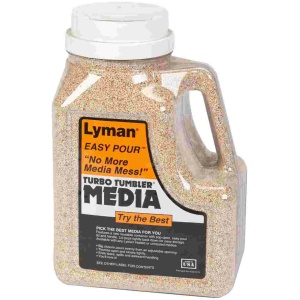 Lyman Turbo Case Cleaning Media Easy Pour Container Corncob