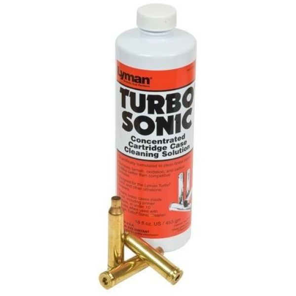 Lyman Turbo Sonic Ultrasonic Case Cleaner Solution 16 oz