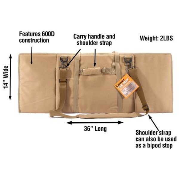 Tac-Mat Long Range Shooting Mat - Flat Dark Earth (FDE)