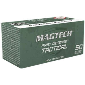 Magtech M193 Ball Rifle Ammunition 5.56x45 55 gr FMJ 3265 fps 50/rd