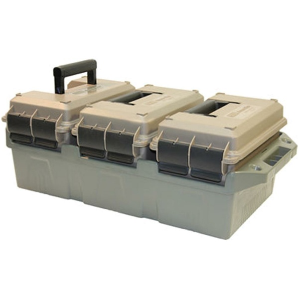 MTM 3 Can .50 Cal  Ammo Crate - Flat Dark Earth