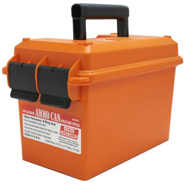 MTM Ammo Can .50 Cal Orange