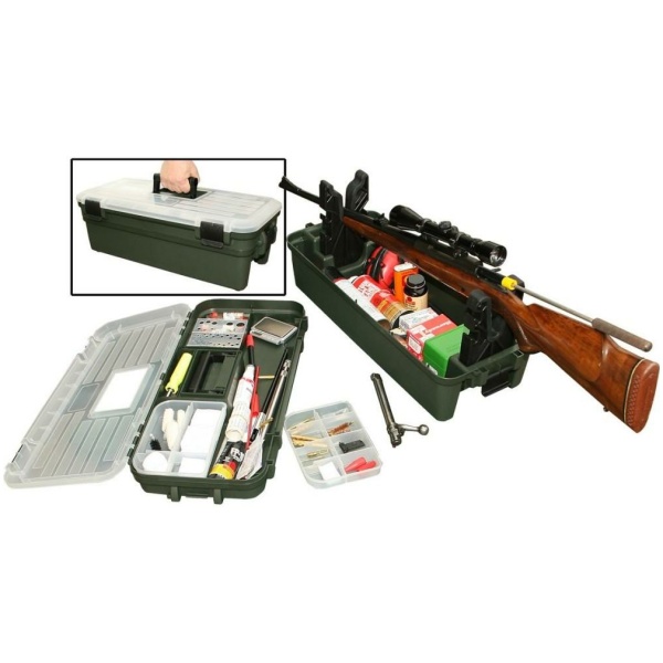 MTM Shooting Range Box Forest Green