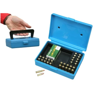 MTM Rimfire 130 Rounds Small Bore Ammo Box Blue