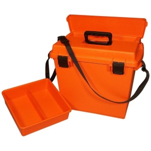 MTM 18.5" x 13" x 15.25" Sportsmen's Plus Utility Dry Box Orange