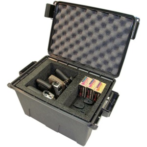 MTM Tactical Pistol Handgun Case Fits 4 Handguns Dark Earth