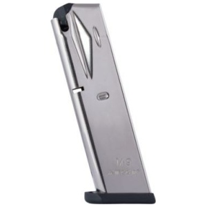 Mec-Gar Handgun Magazine Beretta 92FS M9 9mm HT Nickel 10/rd