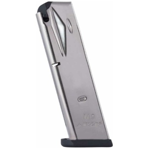 Mec-Gar Beretta 92FS 2G 92X / M9 Handgun Magazine Nickel 9mm Luger 15/rd