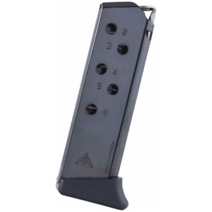 Mec-Gar Walther PPK Handgun Magazine .380 ACP HT Blued 6/rd