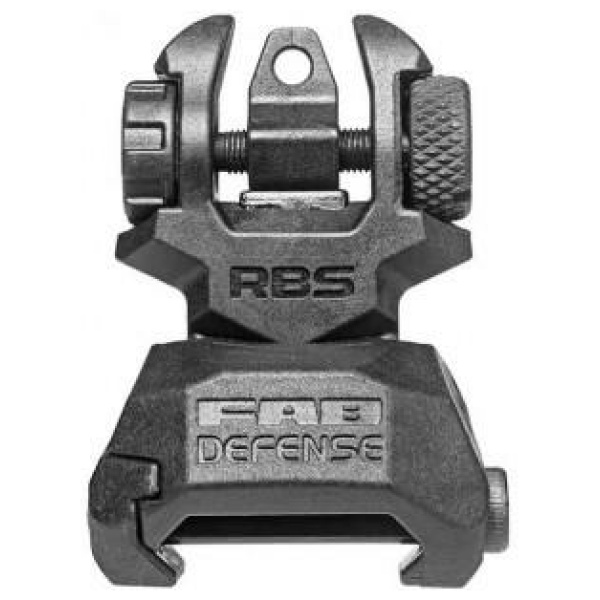 Fab Defense Rear Polymer Flip-up Sight - Black