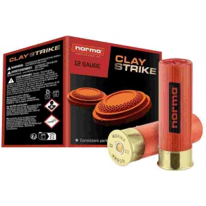 Norma CLAYSTRIKE Shotshells 12ga 2-3/4" 1oz 1250 fps #7.5 25/ct