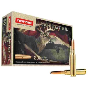 Norma WhiteTail Rifle Ammunition 6.5x55 SE 156gr PSP 2559 fps 20/ct
